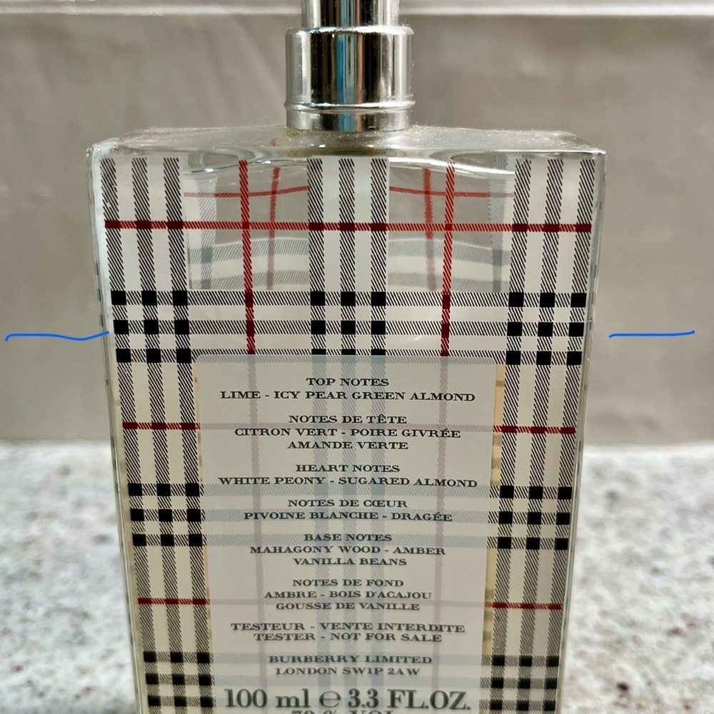 Burberry Brit 100ml 3/4 full